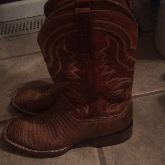 Lizard Skin Lucchese 2000 ropers - Picture 2 of 6